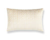 Petal Velvet Pillow 14 X 22 - Ivory HNLBDK273320001 by Scalamandre Designer Pillow