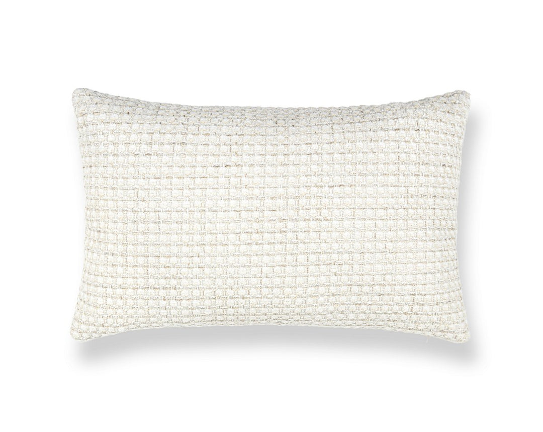 Heatherton Pillow 14 X 22 - Swan HNLBDK273330001 by Scalamandre Designer Pillow