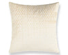 Petal Velvet Pillow 22 X 22 - Ivory HNSDDK273320001 by Scalamandre Designer Pillow