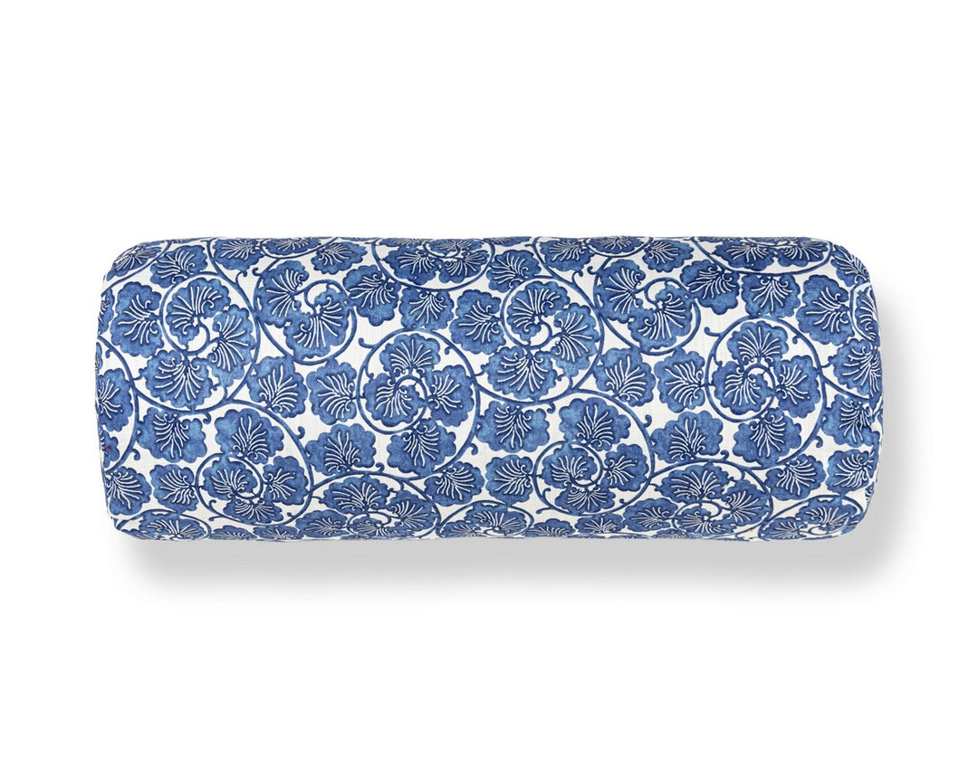 May Pillow 21 X 7 - Cobalt HNBADK166560002 by Scalamandre Designer Pillow