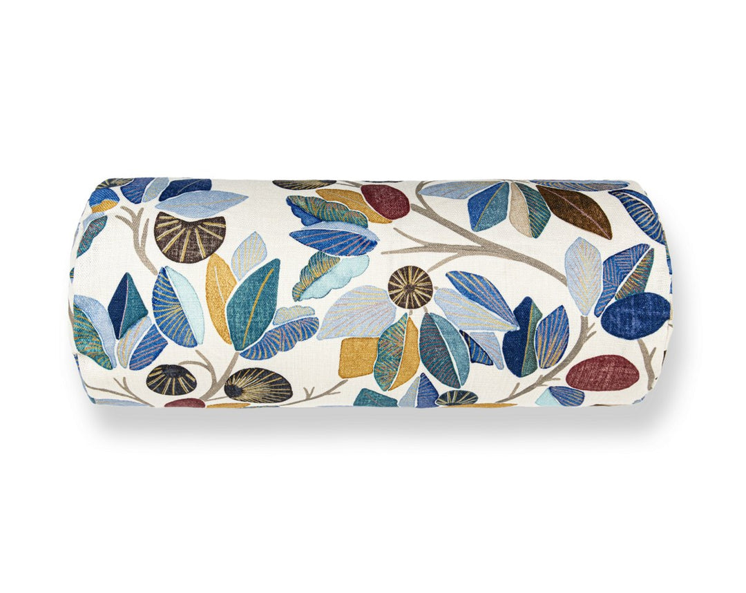 Linden Pillow 21 X 7 - Cobalt HNBADK166570002 by Scalamandre Designer Pillow
