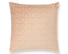 Petal Velvet Pillow 22 X 22 - Peachfuzz HNSDDK273320002 by Scalamandre Designer Pillow