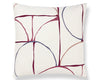 Aerial Pillow 22 X 22 - Raspberry HNSDDK273340002 by Scalamandre Designer Pillow