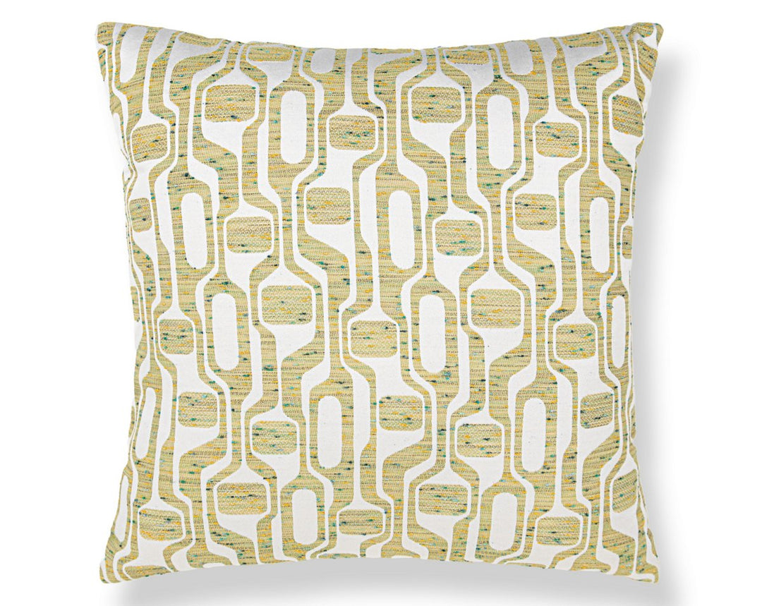 Telly Pillow 22 X 22 - Keylime HNSDDK273350002 by Scalamandre Designer Pillow