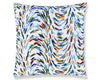 Fountain Embroidery Pillow 22 X 22 - Tropicalblue HNSDDK273360002 by Scalamandre Designer Pillow