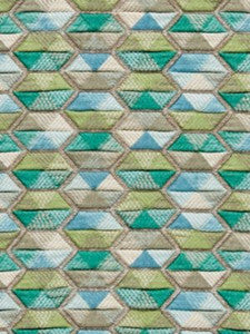 Carousel Aqua HN420060003 by Hinson Designer Fabric