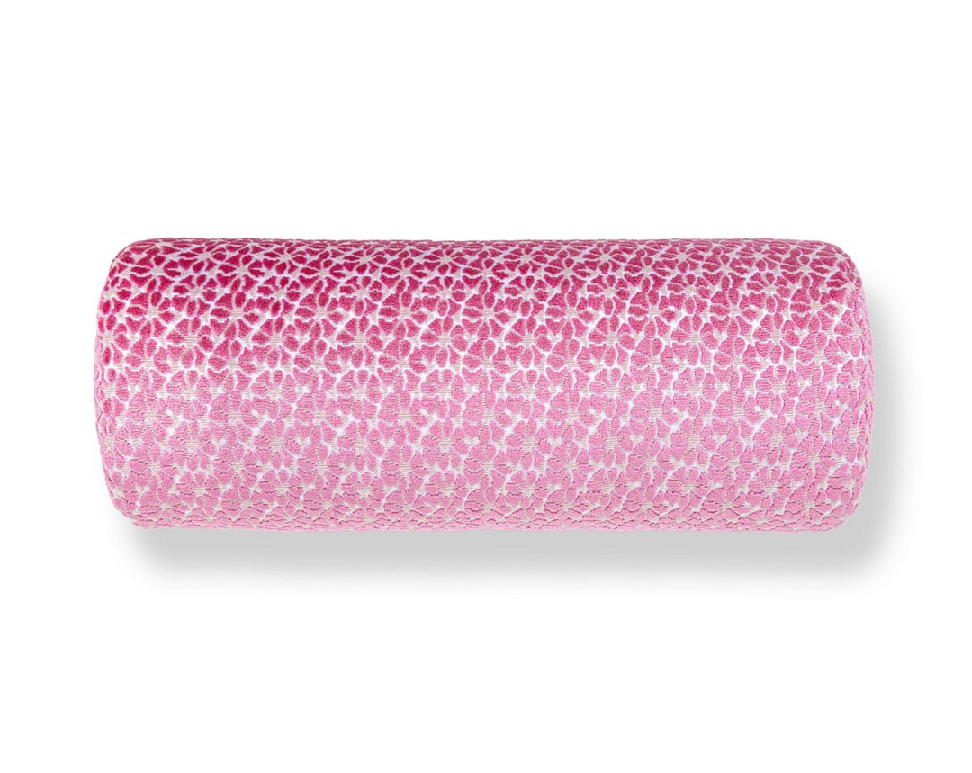 Petal Velvet Pillow 21 X 7 - Pinks HNBADK273320003 by Scalamandre Designer Pillow