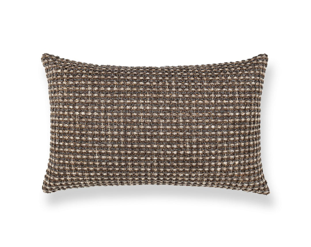 Heatherton Pillow 14 X 22 - Walnut HNLBDK273330003 by Scalamandre Designer Pillow