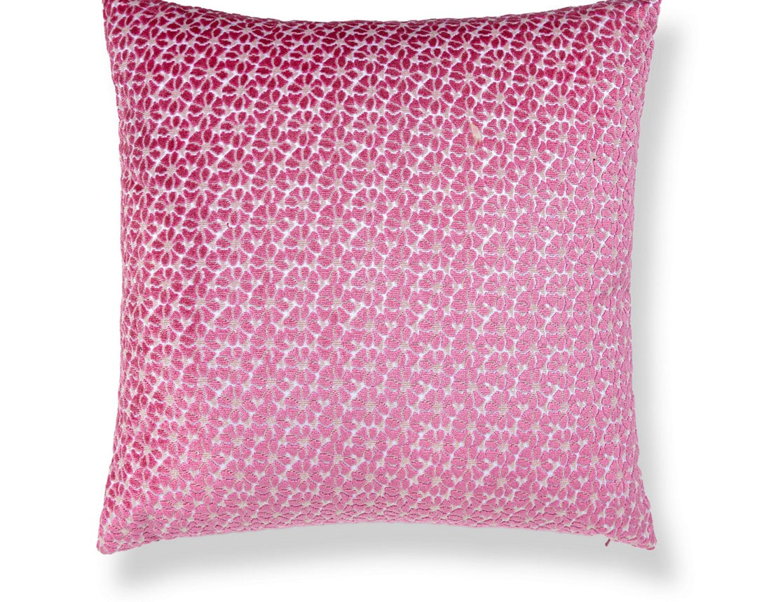 Petal Velvet Pillow 22 X 22 - Pinks HNSDDK273320003 by Scalamandre Designer Pillow