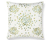 Firefly Embroidered Pillow 22 X 22 - Green HNSDDK420000003 by Scalamandre Designer Pillow