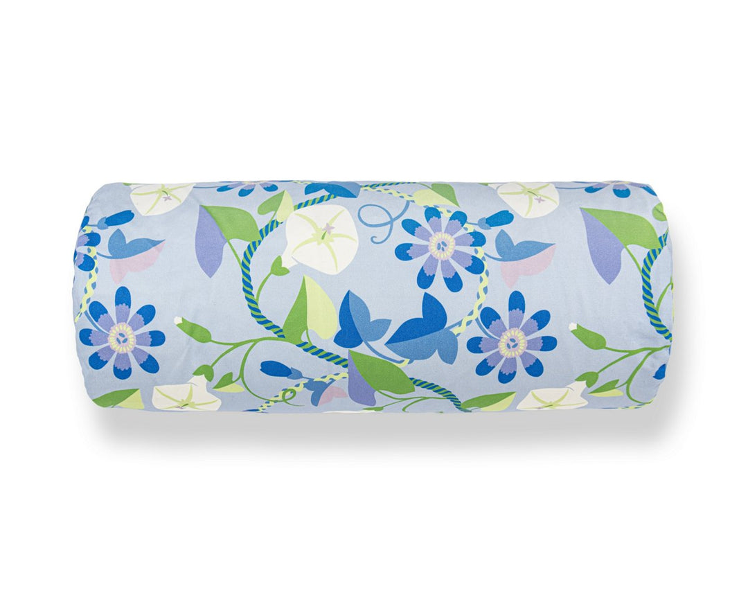 Morning Glory Pillow 21 X 7 - Cornflower HNBADK166580004 by Scalamandre Designer Pillow