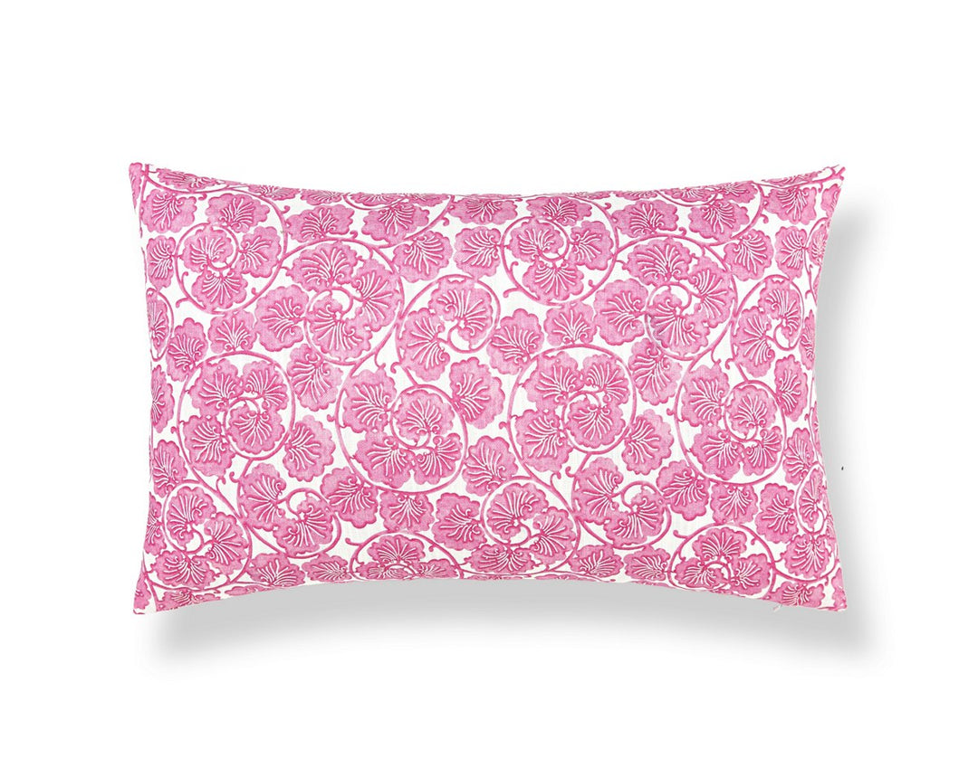 May Pillow 14 X 22 - Azalea HNLBDK166560004 by Scalamandre Designer Pillow