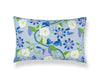 Morning Glory Pillow 14 X 22 - Cornflower HNLBDK166580004 by Scalamandre Designer Pillow