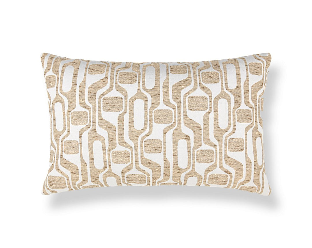 Telly Pillow 14 X 22 - Toast HNLBDK273350004 by Scalamandre Designer Pillow