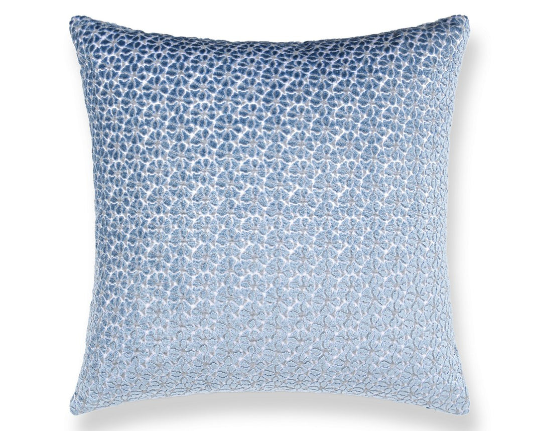 Petal Velvet Pillow 22 X 22 - Cornflower HNSDDK273320004 by Scalamandre Designer Pillow