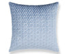 Petal Velvet Pillow 22 X 22 - Cornflower HNSDDK273320004 by Scalamandre Designer Pillow