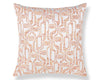 Telly Pillow 22 X 22 - Peachmelba HNSDDK273350005 by Scalamandre Designer Pillow