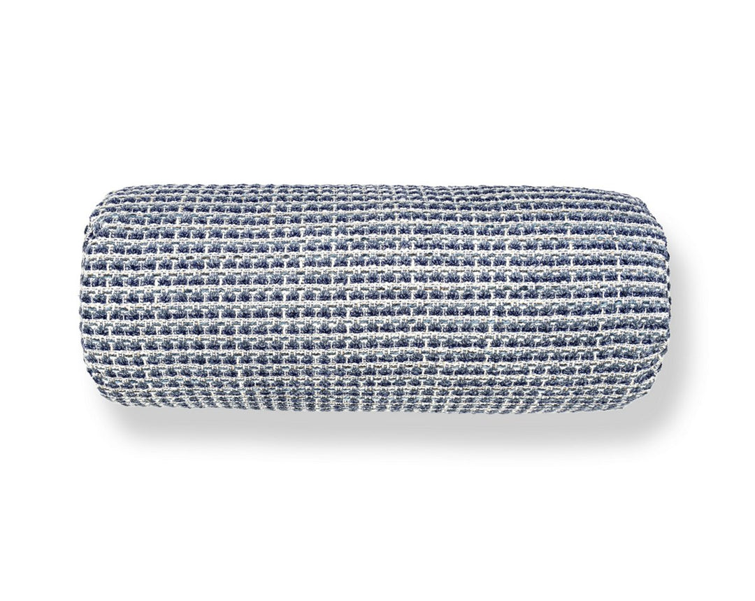 Heatherton Pillow 21 X 7 - Navy HNBADK273330007 by Scalamandre Designer Pillow