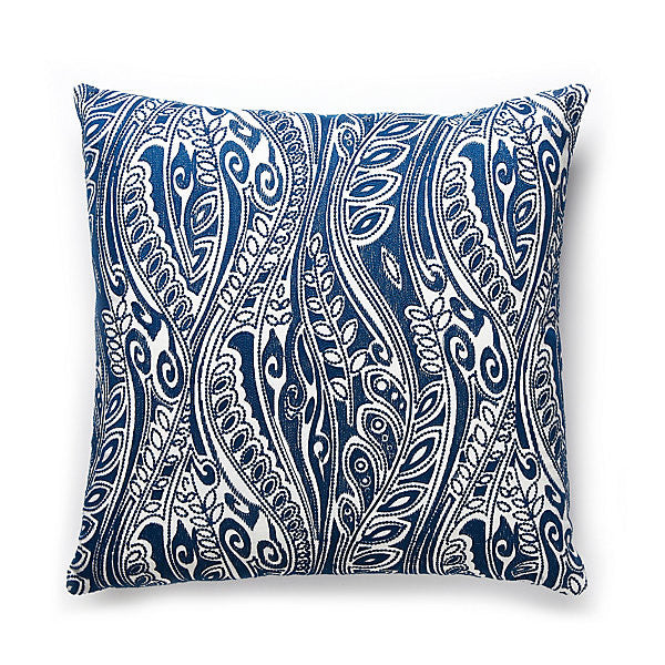 Fanfare Pillow/Blue by Scalamandre Pillow Scalamandre Pillow Fanfare Pillow/BluePillow 52% LINEN 48% POLYESTER USA </p><p>Repeat: H: 15", V: 12.5" 52" - Fabric Carolina -