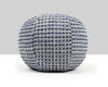 Heatherton Pillow 12 Dia - Navy HNRADK273330007 by Scalamandre Designer Pillow