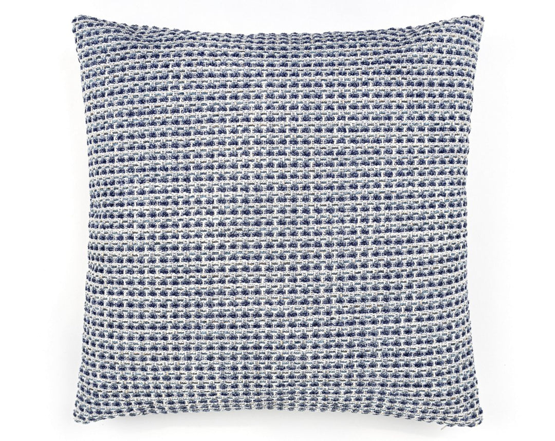 Heatherton Pillow 22 X 22 - Navy HNSDDK273330007 by Scalamandre Designer Pillow