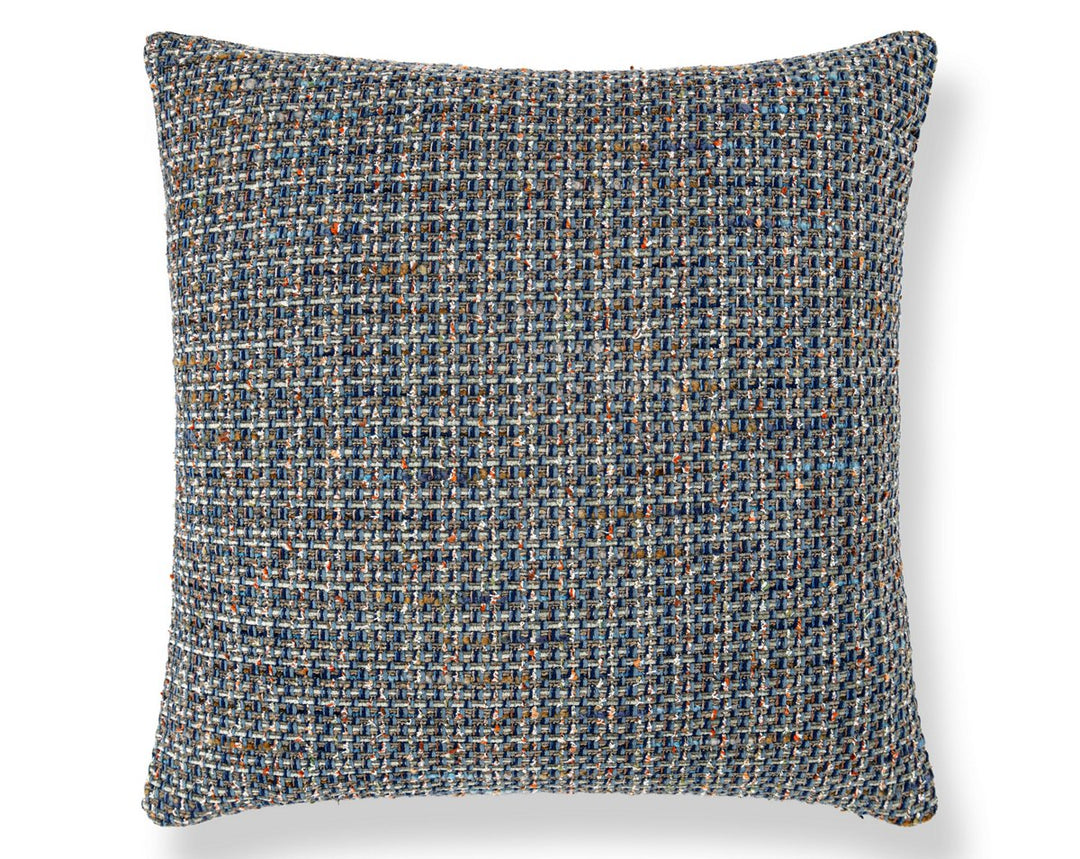 Confetti Pillow 22 X 22 - Blue HNSDDK420070007 by Scalamandre Designer Pillow