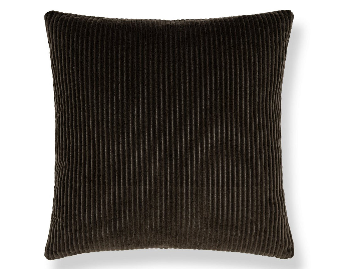 Highlight Pillow 22 X 22 - Brown HNSDDK420040008 by Scalamandre Designer Pillow