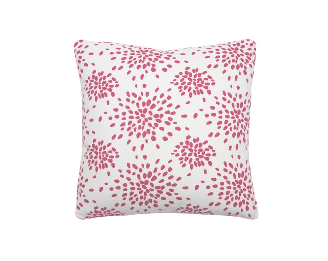 Fireworks Pillow 22 X 22 - Cupcake Pink HNFIRWKPILL000D by Scalamandre Designer Pillow