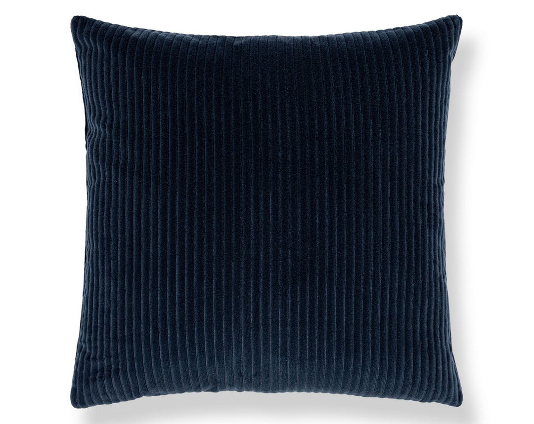 Highlight Pillow 22 X 22 - Blue HNSDDK420040010 by Scalamandre Designer Pillow