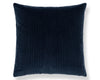 Highlight Pillow 22 X 22 - Blue HNSDDK420040010 by Scalamandre Designer Pillow