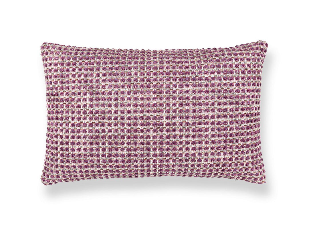 Heatherton Pillow 14 X 22 - Plum HNLBDK273330011 by Scalamandre Designer Pillow
