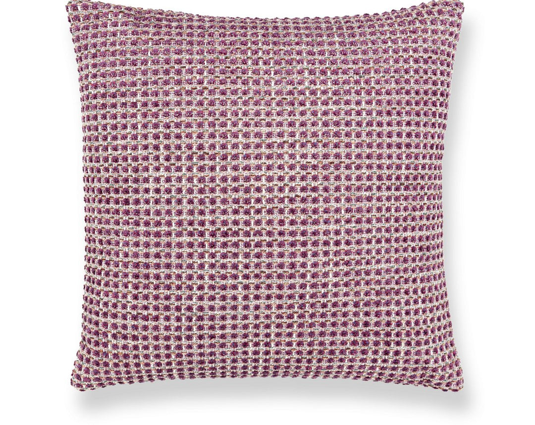 Heatherton Pillow 22 X 22 - Plum HNSDDK273330011 by Scalamandre Designer Pillow