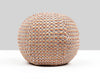 Heatherton Pillow 12 Dia - Peach HNRADK273330014 by Scalamandre Designer Pillow