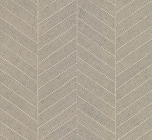 Atelier Herringbone Linen Wallpaper by Ronald Redding Designer