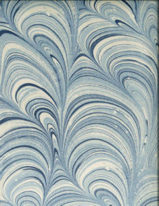 Holden Blue 204 by Norbar Designer Fabric MONTAGE 100% POLYESTER SPAIN 20 3/8"V 13 1/3"H 54 - Swanky Fabrics -