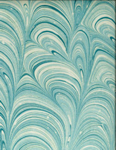 Holden Turq 211 by Norbar Designer Fabric MONTAGE 100% POLYESTER SPAIN 20 3/8"V 13 1/3"H 54 - Swanky Fabrics -