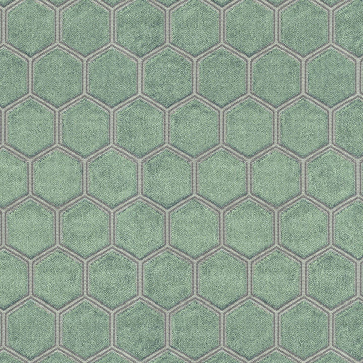 HONEYCOMB 64J8591 by JF Designer Fabric Midnight Waters 55% Polyester, 45% Viscose India  Horizontal: 2.25 and Vertical: 4.25 54  - Swanky Fabrics -