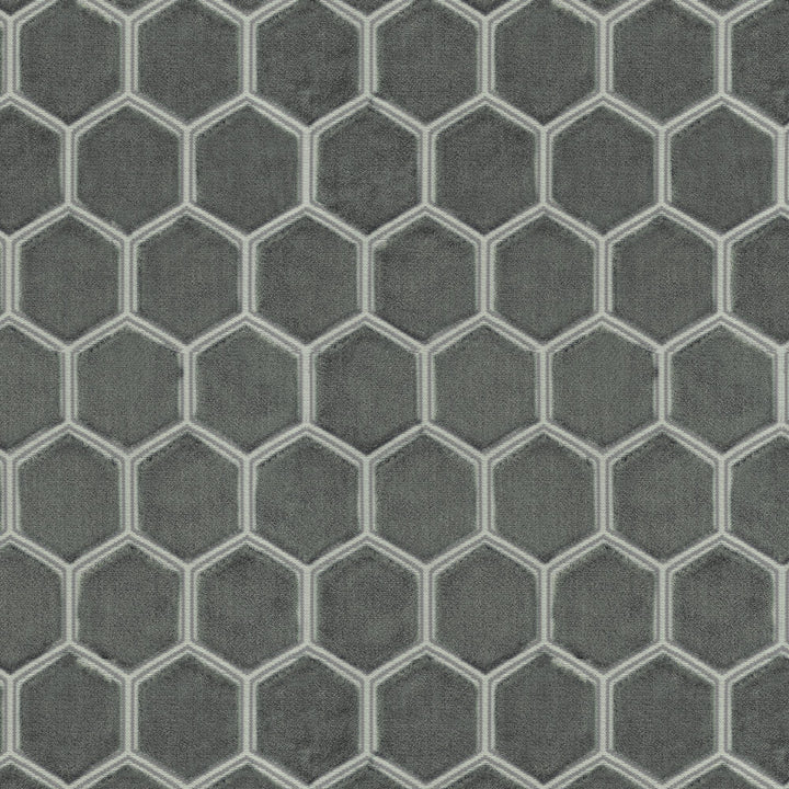 HONEYCOMB 95J8591 by JF Designer Fabric Midnight Waters 55% Polyester, 45% Viscose India  Horizontal: 2.25 and Vertical: 4.25 54  - Swanky Fabrics -