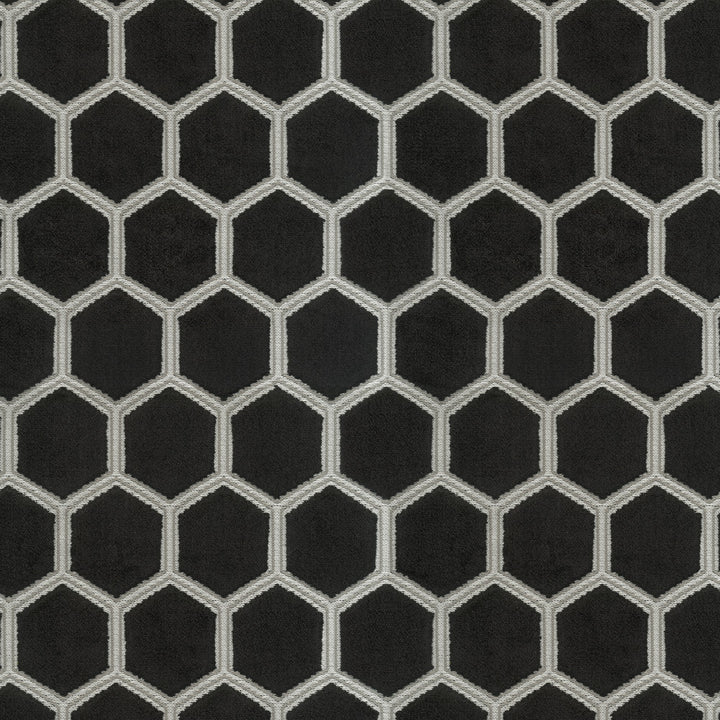 Honeycomb 99J8591 by JF Designer Fabric Midnight Waters 55% Polyester, 45% Viscose India 30000 Horizontal: 2.25 and Vertical: 4.25 54 - Swanky Fabrics -