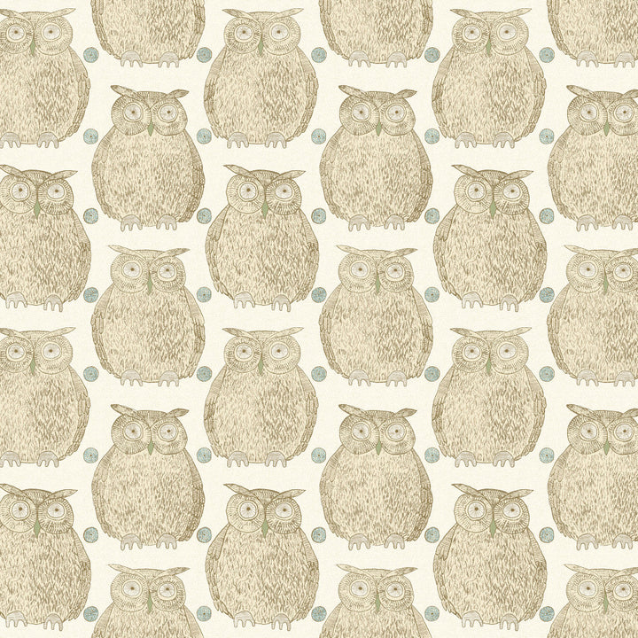 Hoot 92J7751 by JF Blendworth Designer Fabric Hampshire Book 53% Linen, 35% Cotton, 12% Nylon United Kingdom 20000 Horizontal: 18 and Vertical: 24.75 56 - Swanky Fabrics -