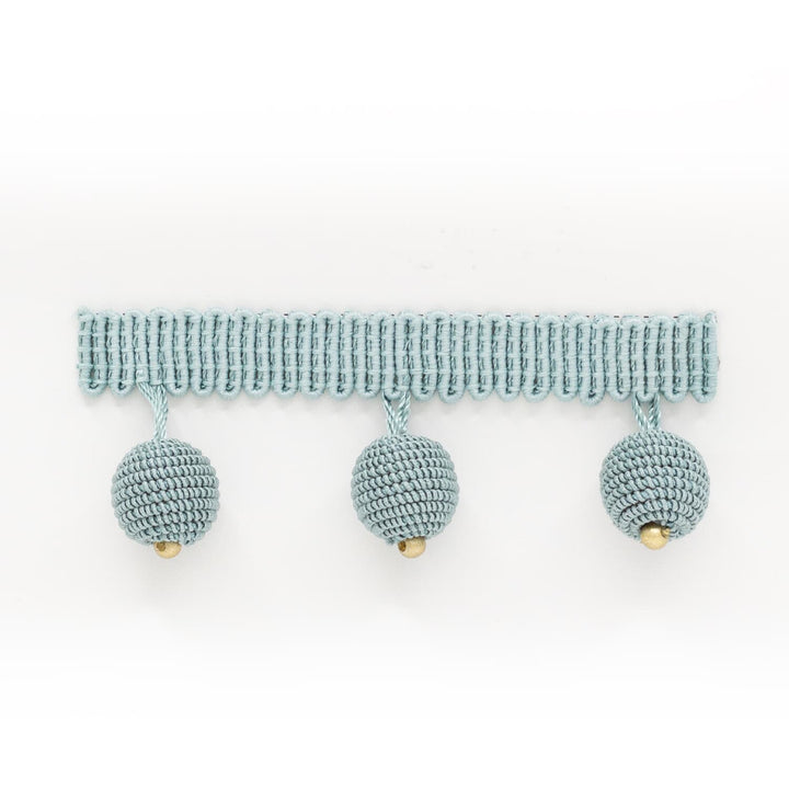 Hopat Beaded Fringe 1 Aqua by Stout Trim Stout Trim Hopat Beaded Fringe 1 AquaTrim SMALL WONDERS TRIM 51%SVI 49%POL CHINA </p><p>Repeat: H: 1.375, V: 0.000 1.63 in - Fabric Carolina -