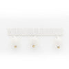 Hopat Beaded Fringe 2 Chalk by Stout Designer Trim