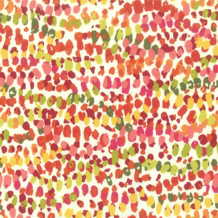 Hotwave 2 Partytime by Stout Designer Fabric RAINBOW LIBRARY BLOSOM/CRANBERRY 100%COT PAKISTAN CATB 117-2013 WYZENBEEK 50 000 DOUBLE RUB WEAR TEST (HEAVY DUTY) Horizontal: 6.75 and Vertical: 6.75 54 in - Swanky Fabrics -