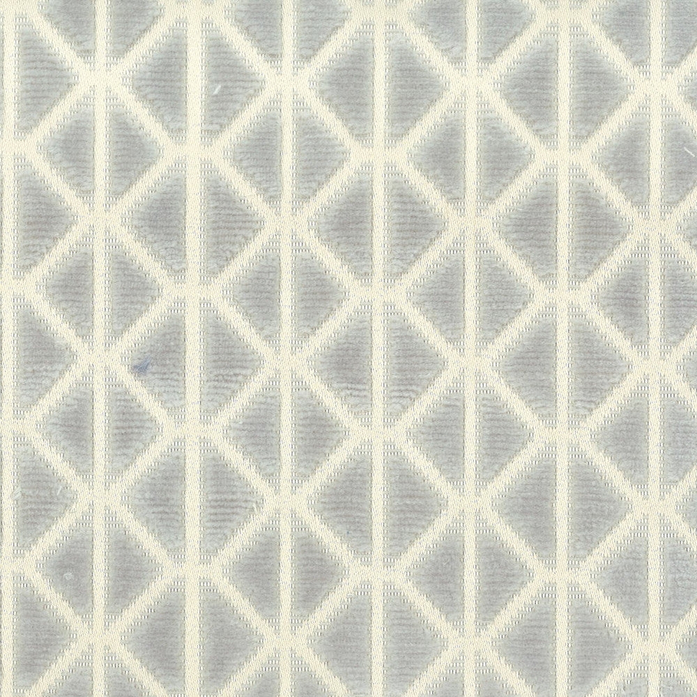 Houston 1 Glacier by Stout Designer Fabric COMFORTABLE LIVING GLACIER/LAGOON 100%COT INDIA Horizontal: 13.750 and Vertical: 9.375 55 in - Swanky Fabrics -