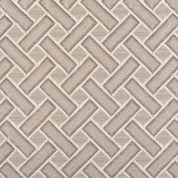 Rashmil Grey by Grey Watkins Fabric Grey Watkins Fabric Rashmil GreyFabric 10% ACRYLIC|40% LINEN 25% VISCOSE 25% POLYESTER INDIA </p><p>Repeat: H: 3.5", V: 3.5" 54" - Fabric Carolina -