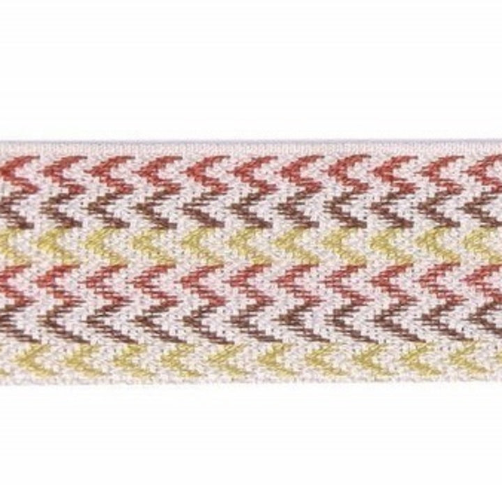 HT 1692 Dessert by Europatex Designer Fabric Jacquard tapes 100% Polyester 1.50 inches - Swanky Fabrics -