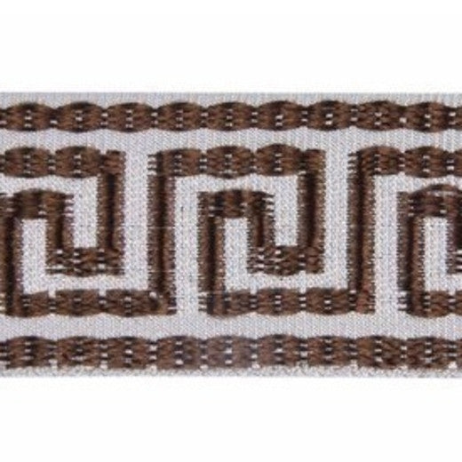 HT-601 Col. Fountain by Europatex Designer Fabric Jacquard Tapes 100% Polyester China See Sample Horizontal: N/A and Vertical: N/A 1.50 inches  - Swanky Fabrics -