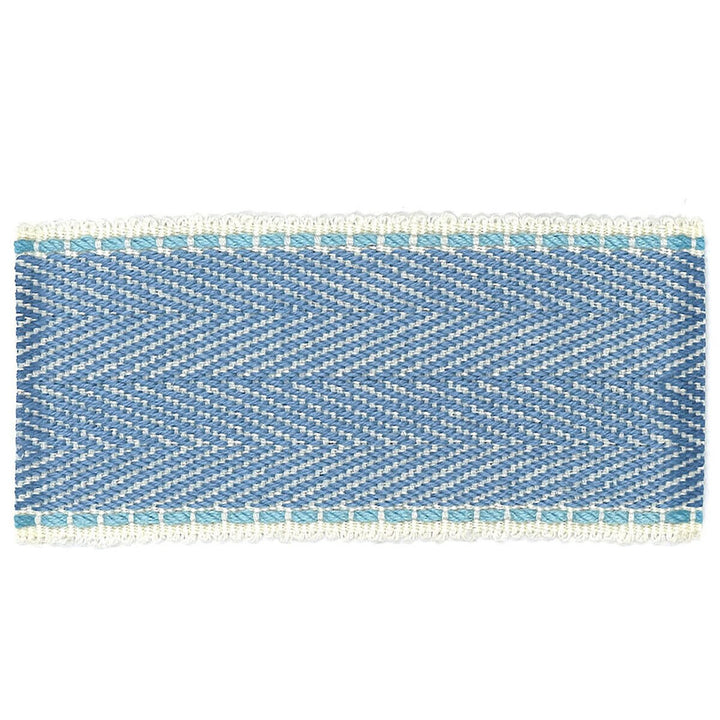 Hudson 3 Sky by Stout Trim Stout Trim Hudson 3 SkyTrim ACCENTS TAPES & BORDERS 100%SVI CHINA </p><p>Repeat: H: 0.000, V: 0.000 1.75 in - Fabric Carolina -