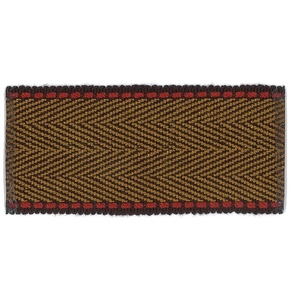 Hudson 4 Bronze by Stout Designer Trim ACCENTS TAPES & BORDERS 100%SVI CHINA </p><p>Repeat: 0 1.75 in - Swanky Fabrics -