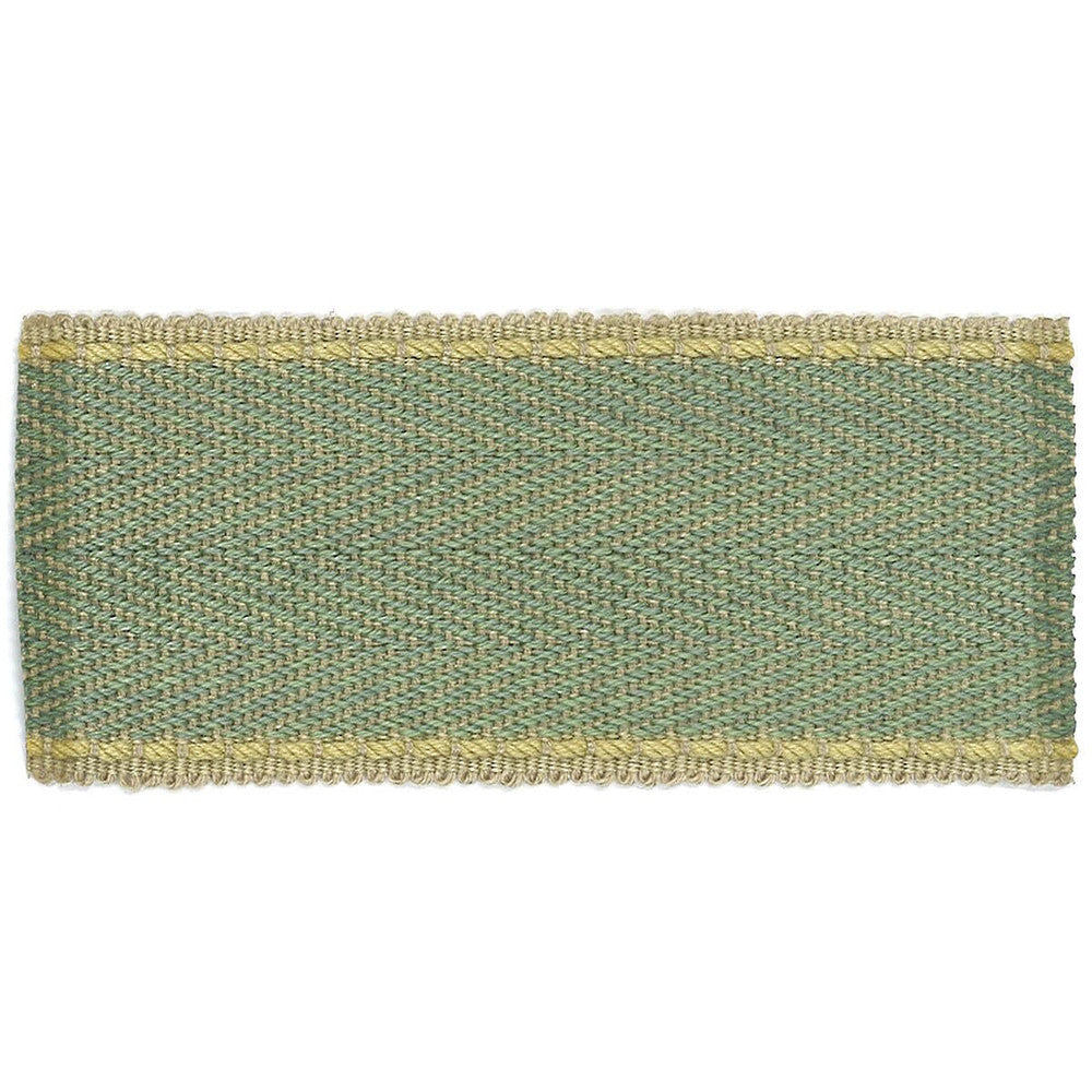 Hudson 9 Surf by Stout Designer Trim ACCENTS TAPES & BORDERS 100%SVI CHINA Horizontal: 0.000 and Vertical: 0.000 1.75 in - Swanky Fabrics -